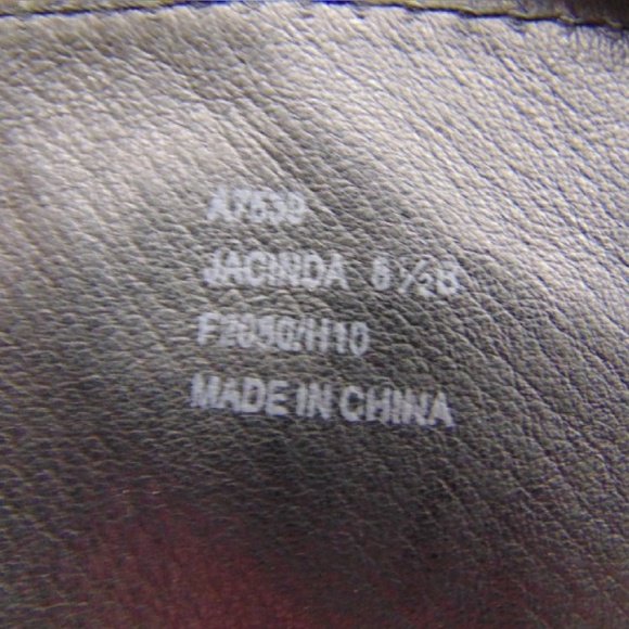 Coach Jacinda Black Leather Boots Size 8.5 - Picture 6 of 8